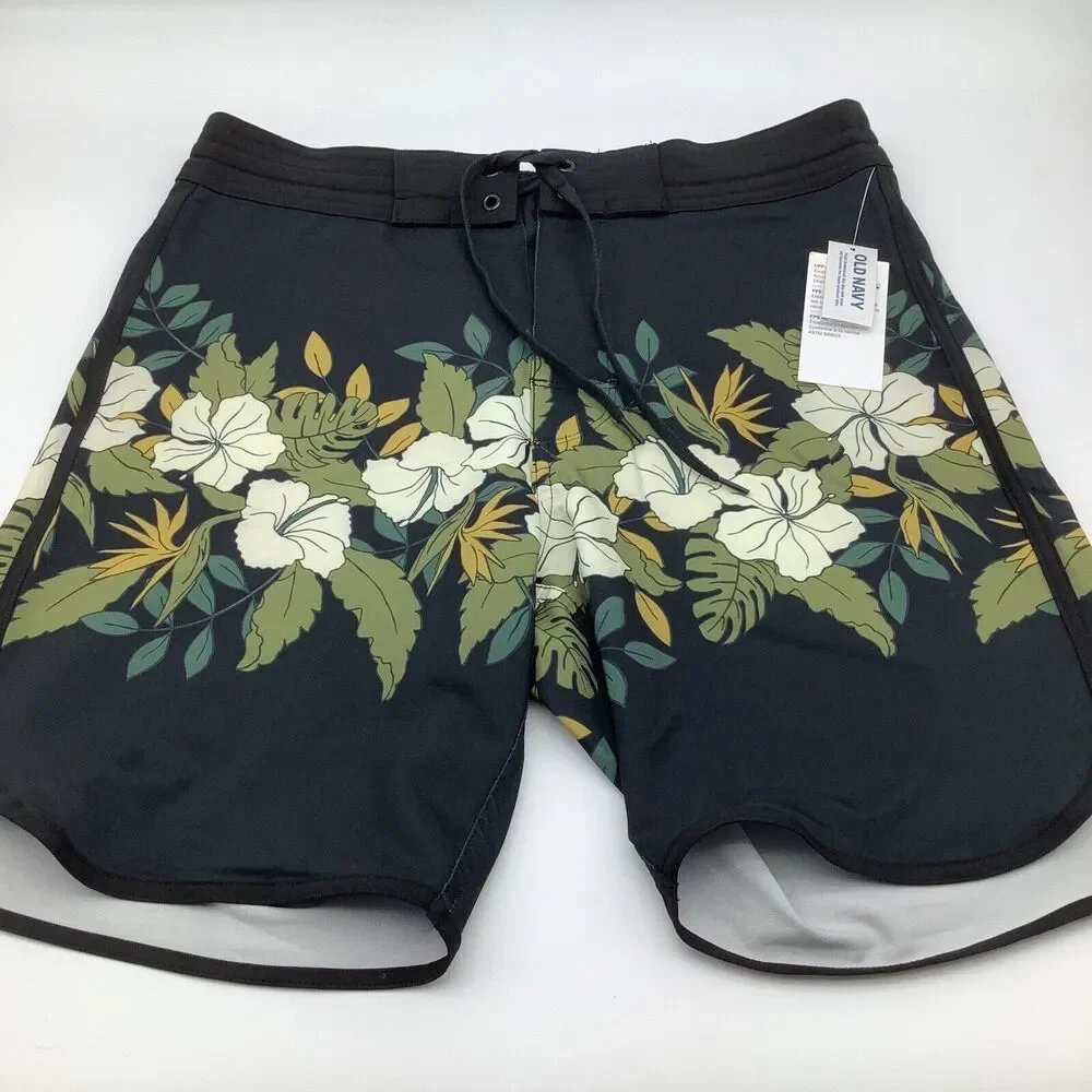 Old Navy Mens Floral Board Shorts Size‎ 30 NWT